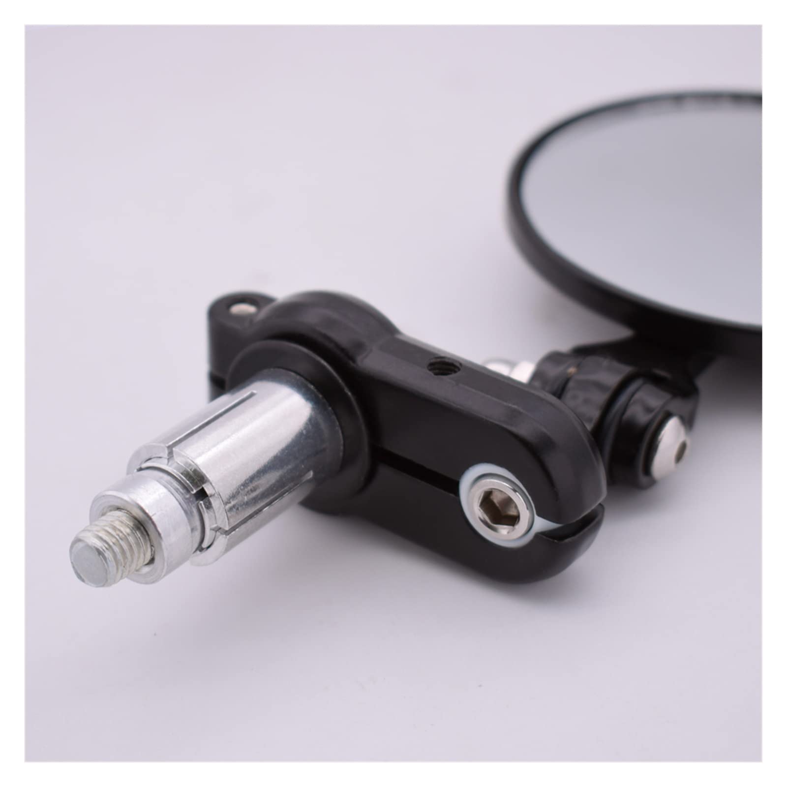 Rétroviseurs Moto Pour Suzuki GSF600 Bandit, Burgman 400, GS500E - Noir - Diamètre Miroir 22/24 Mm - Faciles à Installer