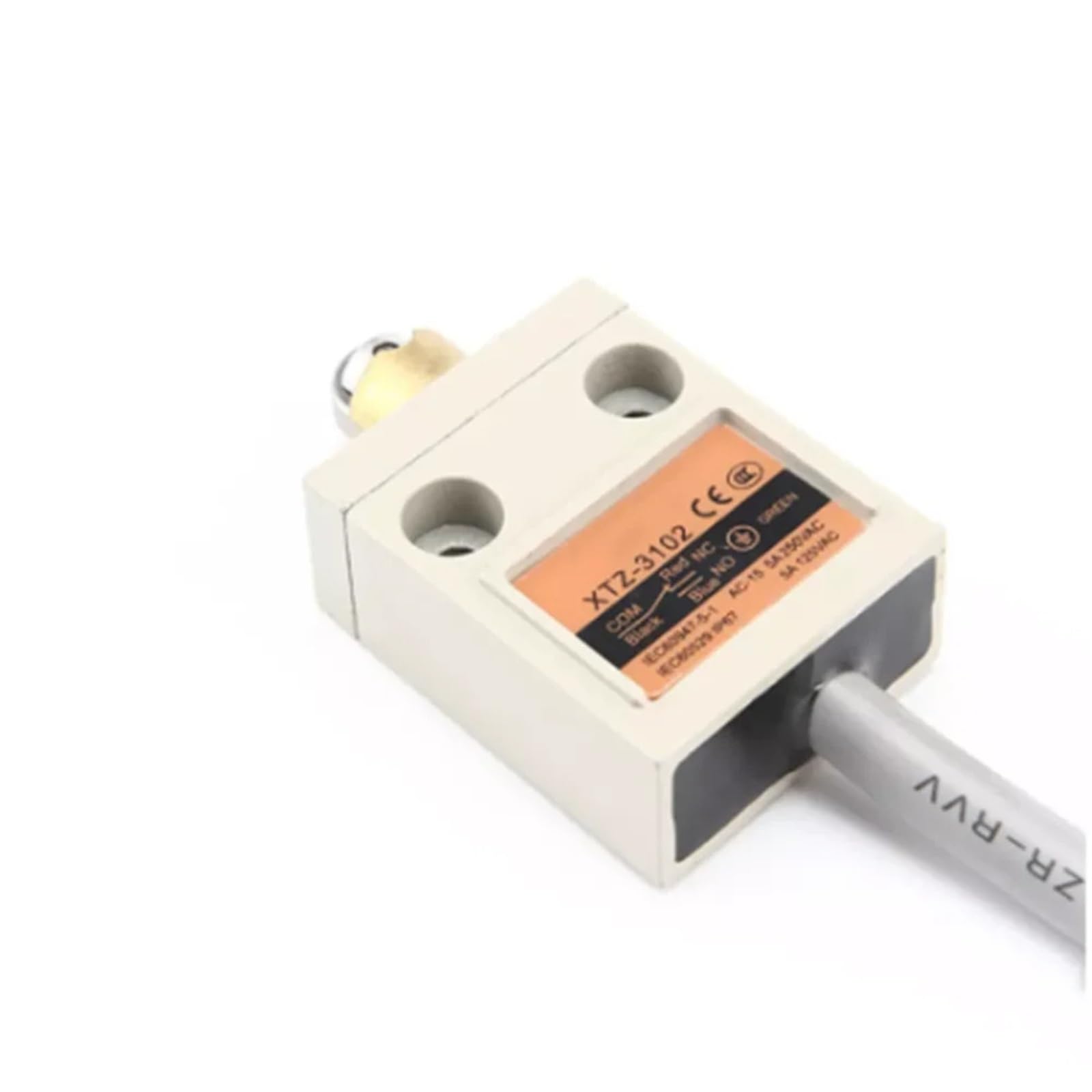 Interruptor de límite XTZ-3102 IP67 con rodillo y cable de cobre de 3 metros 4