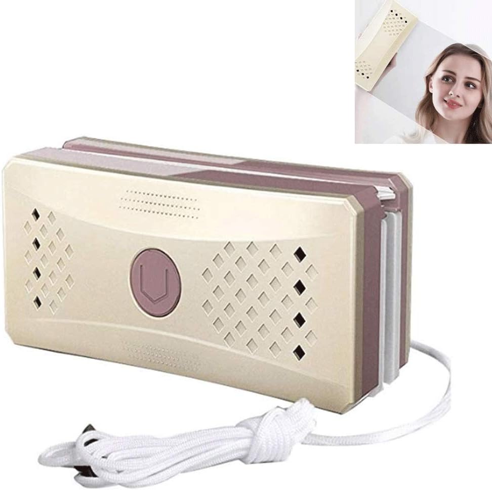 Magnetic Window Cleaner for Single Glazing Fit to Window Thickness - Glider Washing Glass Cleaning Brush Tools for High-Rise