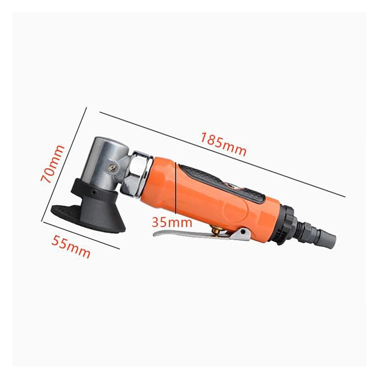 Smerigliatrice angolare pneumatica da 2 pollici 15000 giri/min, diametro della mola lucidatrice pneumatica a velocità regolabile diametro 50 mm con forte stabilità