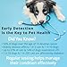 life2O 10-Parameter Cat & Dog Urine Test Strips 60ct, Cat & Dog UTI Test Kit, Diabetes Testing for Diabetic Pets, Urinalysis Reagent Strips: Glucose, Specific Gravity, pH, Ketone, Protein & More.