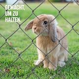 Alberts 604653 Maschendraht-Geflecht | anthrazit | Höhe 125 cm | Länge 15 m