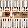 ACWOO Kit De Réparation De Bois, 25Pcs Réparation Meubles En Bois Avec Taille-Crayon, Kit Réparation De Meubles Marqueurs Bois Marqueurs De Retouche Et Bâtons De Cire Pour Taches, Rayures, Sols, Table