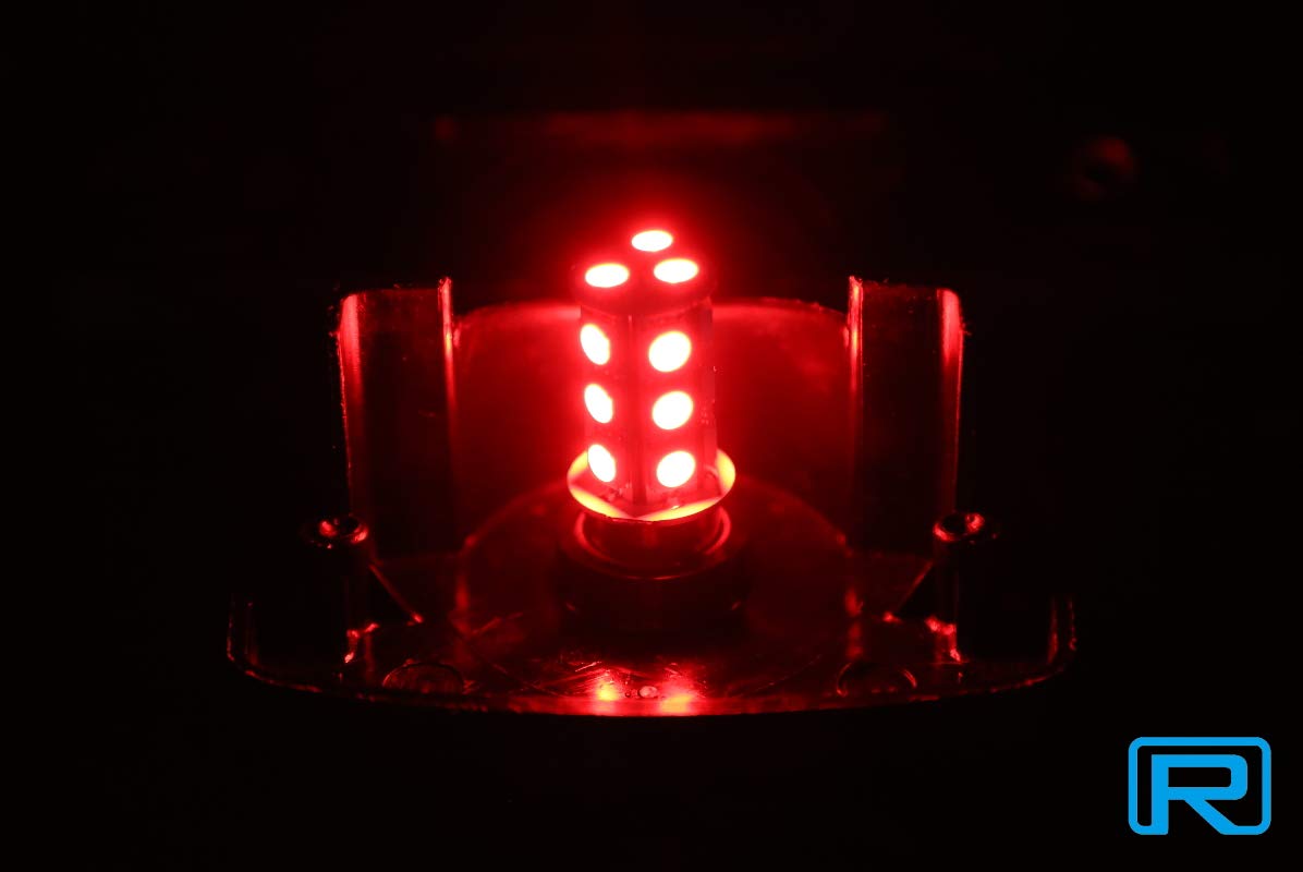 Amazon | RinParts(リンパーツ)ズーマー用 LED 18SMDテール球 レッド