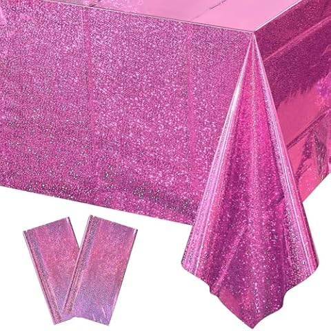 Xinfin Lot de 2 nappes multicolores Cover