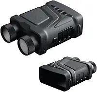 Dispositivo de visão noturna externo montado na cabeça binocular 1080P infravermelho de alta definição pode atirar em ambientes escuros