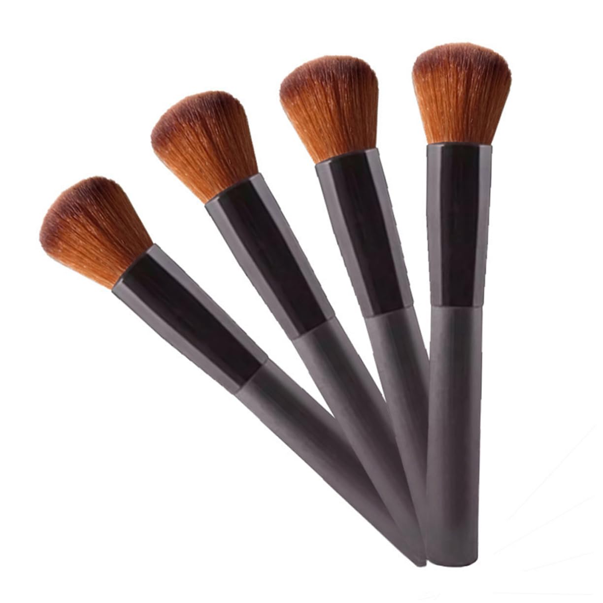 TOVINANNA Cosmetic Makeup Repair Concave Face Brush Liquid Foundation Brush Lightweight Portable
