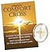 Angelstar 8745 Cross Worry Stone, 1-1/2-Inch, beige, clear