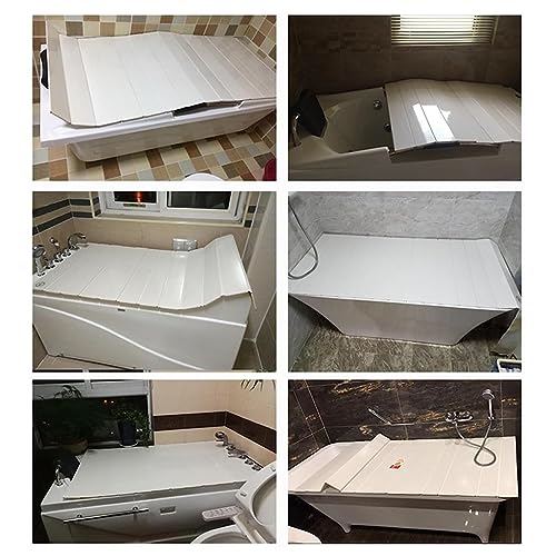 Estante de almacenamiento impermeable blanco para decoración de baño 3