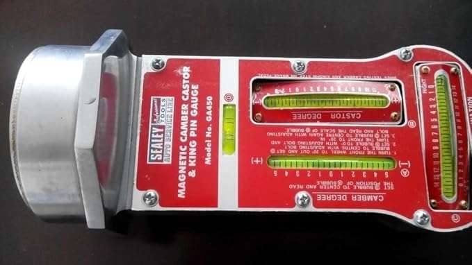Rueda de Cambre Magnética y Medidor de Pivote, Herramienta de alineación de Ruleta de carroza