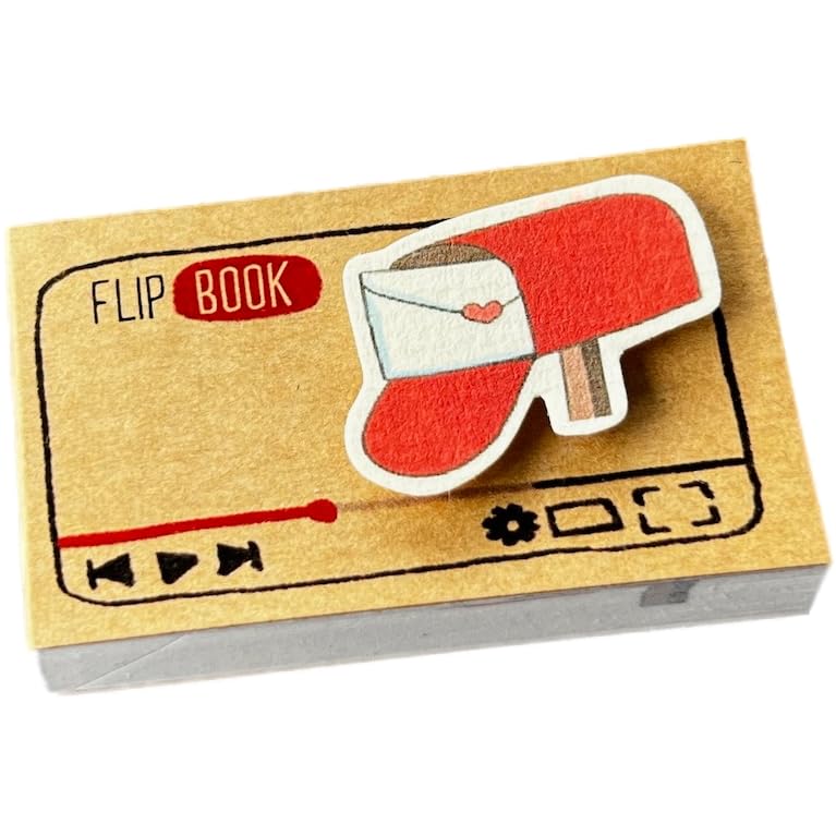 immi Mini Überraschungs-Geschenk 3XU Grußkarte (Flipbook (Mail/I love you))