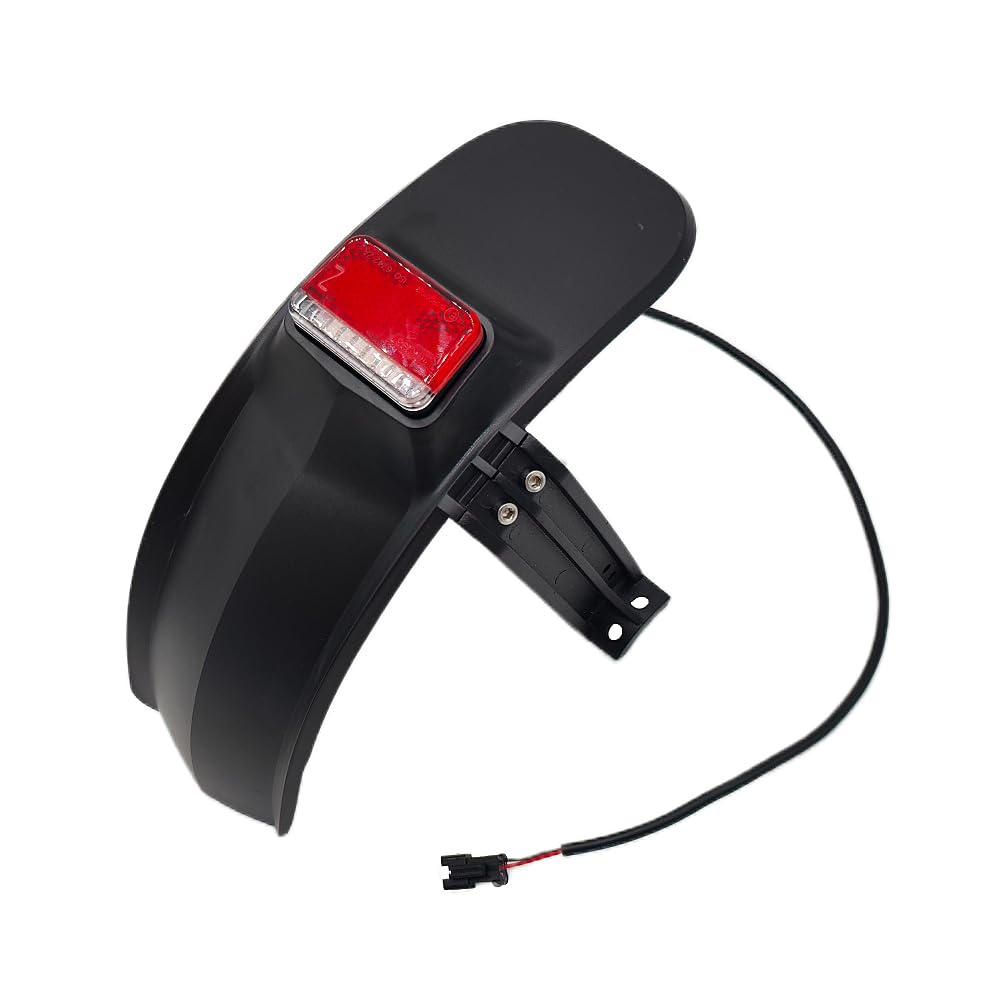 Kit de fendre arrière original avec taillight Applicable à JOYOR S5 S8 S10 Scooter électrique pare-boues arrière avec pièces de remplacement de support d'installation