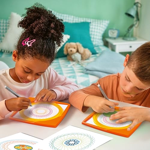 Ravensburger Spiral-Designer, Zeichnen Lernen für Kinder ab 6 Jahren, Kreatives Zeichen-Set für farbenfrohe Spiralbilder und Mandalas – Ansicht 3