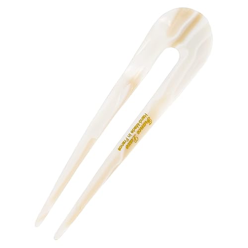 Miniatura 6 de France Luxe Pin de moño de diente largo, color negro, talla única