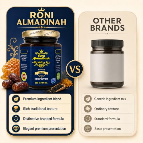 Mezcla de miel natural Roni Almadinah 8 oz miniatura 5