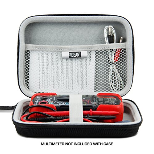 image for USA GEAR Multimeter Case with Hard Shell Exterior and Wrist Strap - Co