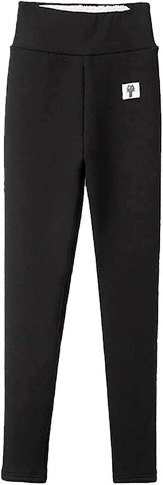 Winter Thermal Leggings Women Lined Pants Warm Solid Thick Velvet