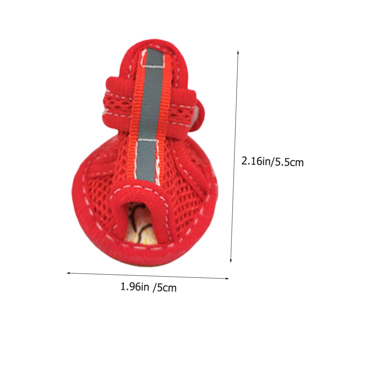 HANABASS 16stücke Atmungsaktive Hundeschuhe Für Kleine Haustiere rutschfeste Bequeme Pfotenschutzschuhe Für Outdoor-aktivitäten Für Hunde Und Katzen Zufälliges Design Innensohle
