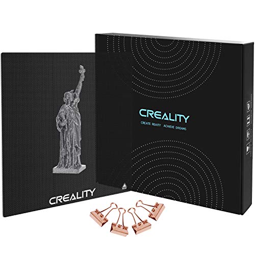 Creality Ender 3 Glass Bed Upgrade, 3D Printer Tempered Glass Bed 235x235Ã—4mm, Work for Ender 3 Pro, Ender 5, Ender 5 Pro, Ender 3 V2