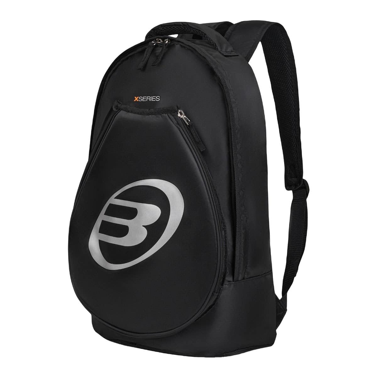 Bullpadel - Zaino Tour Nero, con Dettagli in Grigio, con Scomparto Principale Spazioso e Un Altro Più Piccolo, Maniglie Imbottitte, Stile Moderno ed Elegante, Zaino Leggero, Pratico e Resistente