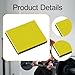 YIJU Exercise Balance Pad,Balance Cushion,Soft Reusable Yoga Exercise Knee Pad,Foam Mat for Workout Yoga Pilates Fitness Indoor, Yellow