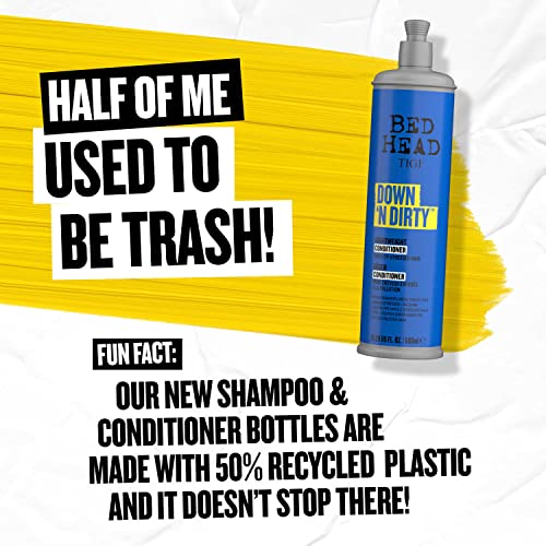 Bed Head by TIGI - Down N' Dirty Clarifying Detox Conditioner - Removes Build-Up - For All Hair Types - 600ml - Image 7