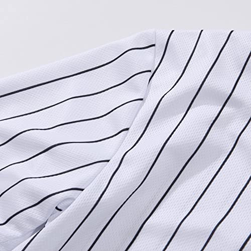 Baby Boys 1st Birthday Baseball Shirt Rookie of The One Year Old Clothes Party Gift Short Button Tee3