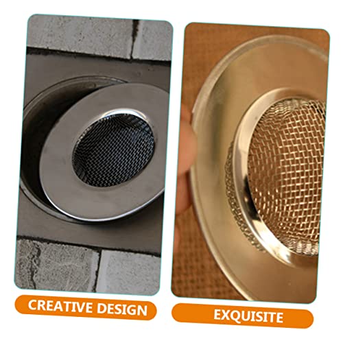 Filtro para desagüe de acero inoxidable OSALADI 3 piezas miniatura 6
