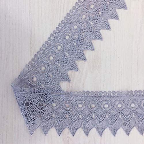 image for LEMOSUGAR 7 Yards Wide Lace Trims Lace Ribbon by The Yard Floral Vinta