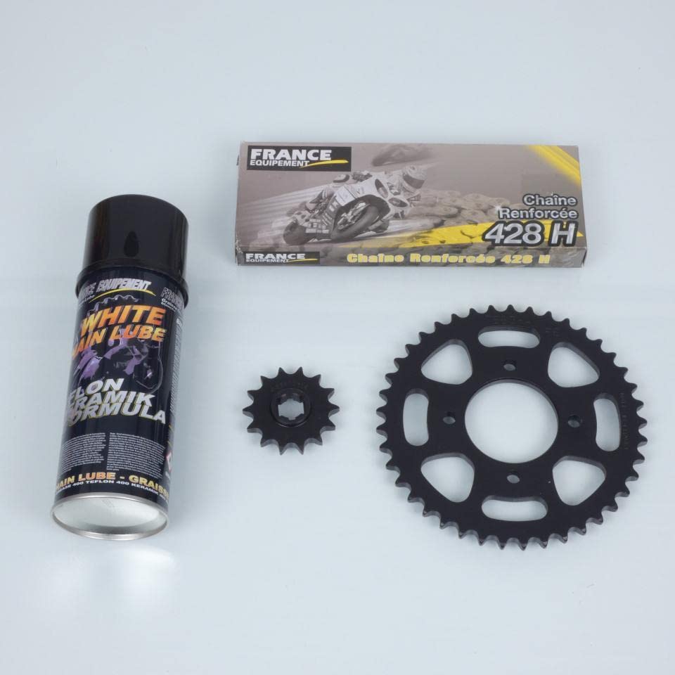 Kit Catena Trasmissione 14x41 Moto Suzuki 125 Gn 1996-2007 Pignone Corona