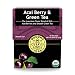 Organic Acai Berry & Green Tea - Kosher, Contains Caffeine, GMO-Free - 18 Bleach-Free Tea Bags