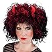 Boland- Parrucca Diavoletta Devil's Mistress con Corna per Adulti, Rosso, Taglia Unica, 86033