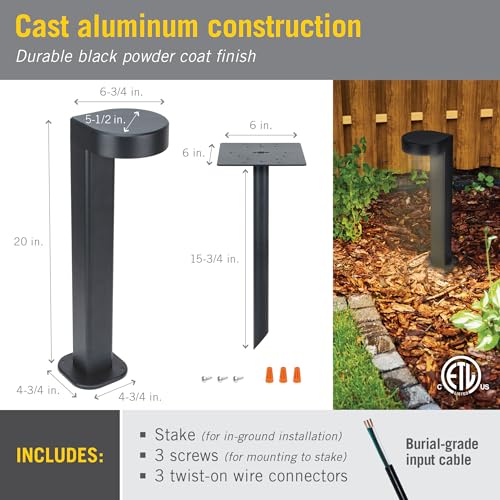 Image of Armacost Lighting Teardrop Pathway LED Landscape Light 471110