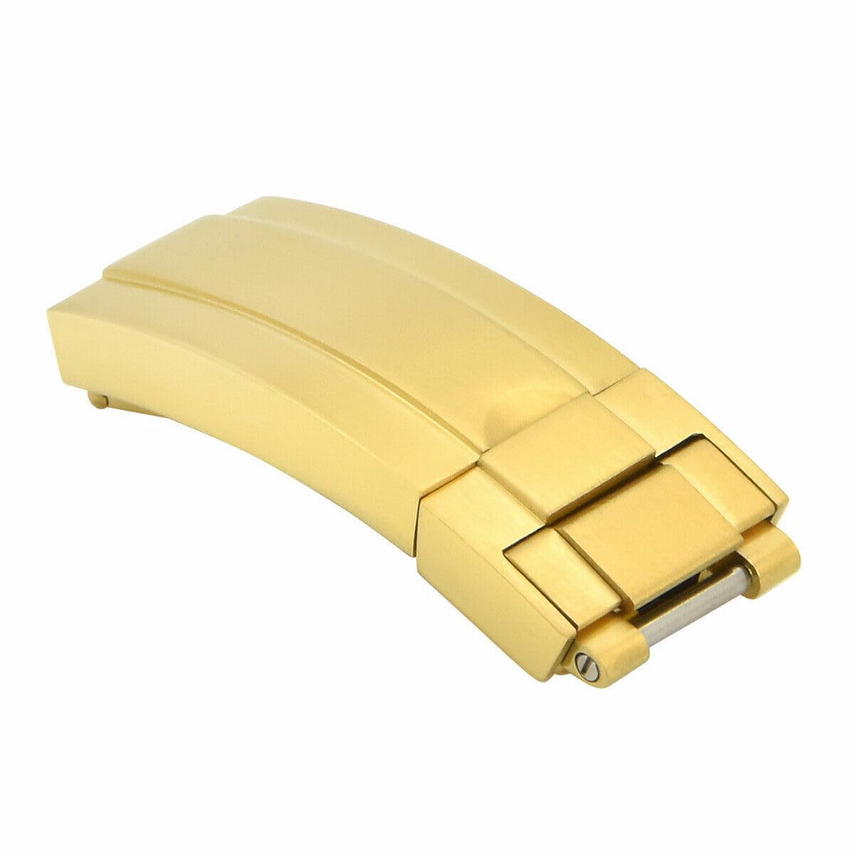Glide-Lock Clasp Buckle 9 x 9 Compatible With Rolex Datejust Submariner GMT Daytona Gold