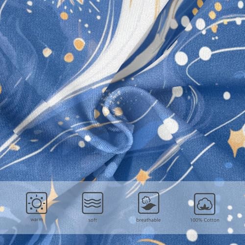 KLL Dark Blue Marble Toddler Boys Pure Cotton Nighttime Underwear Cute Children Undies3