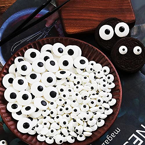 Candy Eyeballs, Eyes Cake Cupcake Toppers Cookie Decorations, Sweet Personalities Edible Sugar For Halloween Cake Cupcakes Decoration, 3 Ounce (Pack Of 1)(B) #TOP2