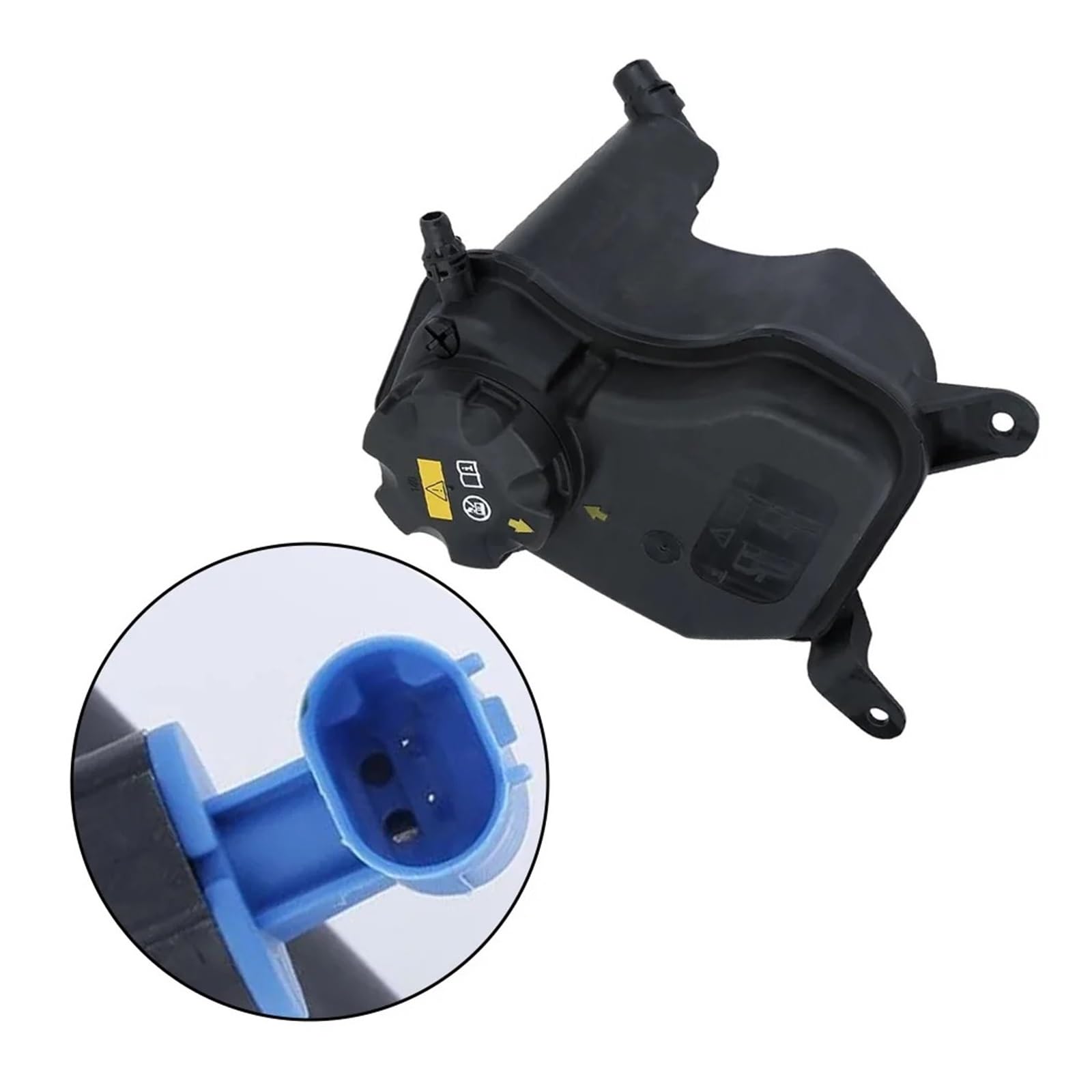para BMW F07 F10 F18 F06 F12 F13 F01 F02 N55 17137647283 17117639021 Depósito de expansión con Tapa de refrigerante
