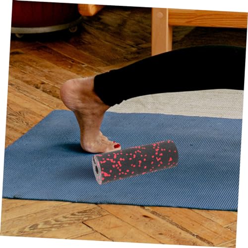 Rodillo de espuma para yoga y masaje profundo de tejidos, 2 unidades, equipo de entrenamiento fitness, rodillo EPP para masaje muscular, portátil y compacto miniatura 7