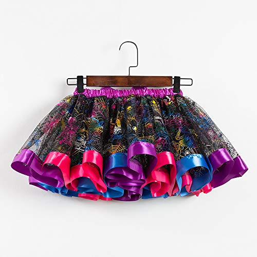 Hifot Costume Pipistrello Bambina,Ragno tutù