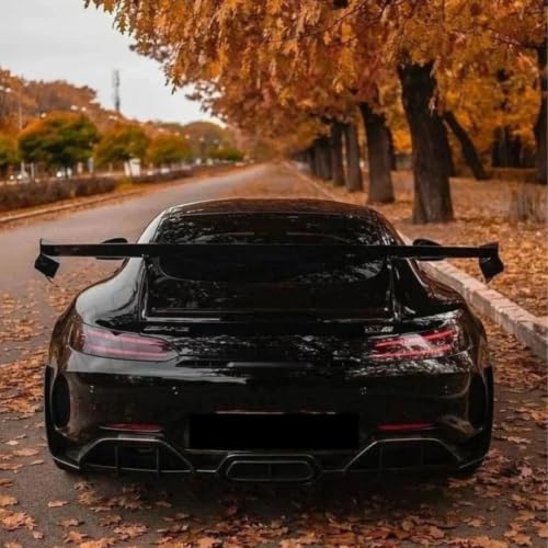 Image of WALLMATE Black GlossPaint Protective Wrap Sticker Decal Bubble Free Air Release Car & Bike Sheet Film (30x142 Cm, Black Gloss)