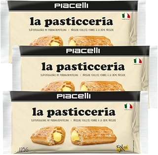 Piacelli La Pasticceria Puff Pastry Roll with Custard Cream - Delicious ...