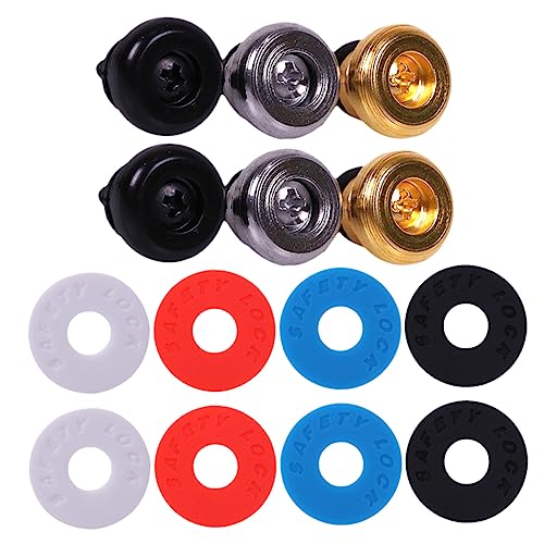 Practical Guitar Strap Lock Button Screw Washer Secure Guitar Belt Attachment