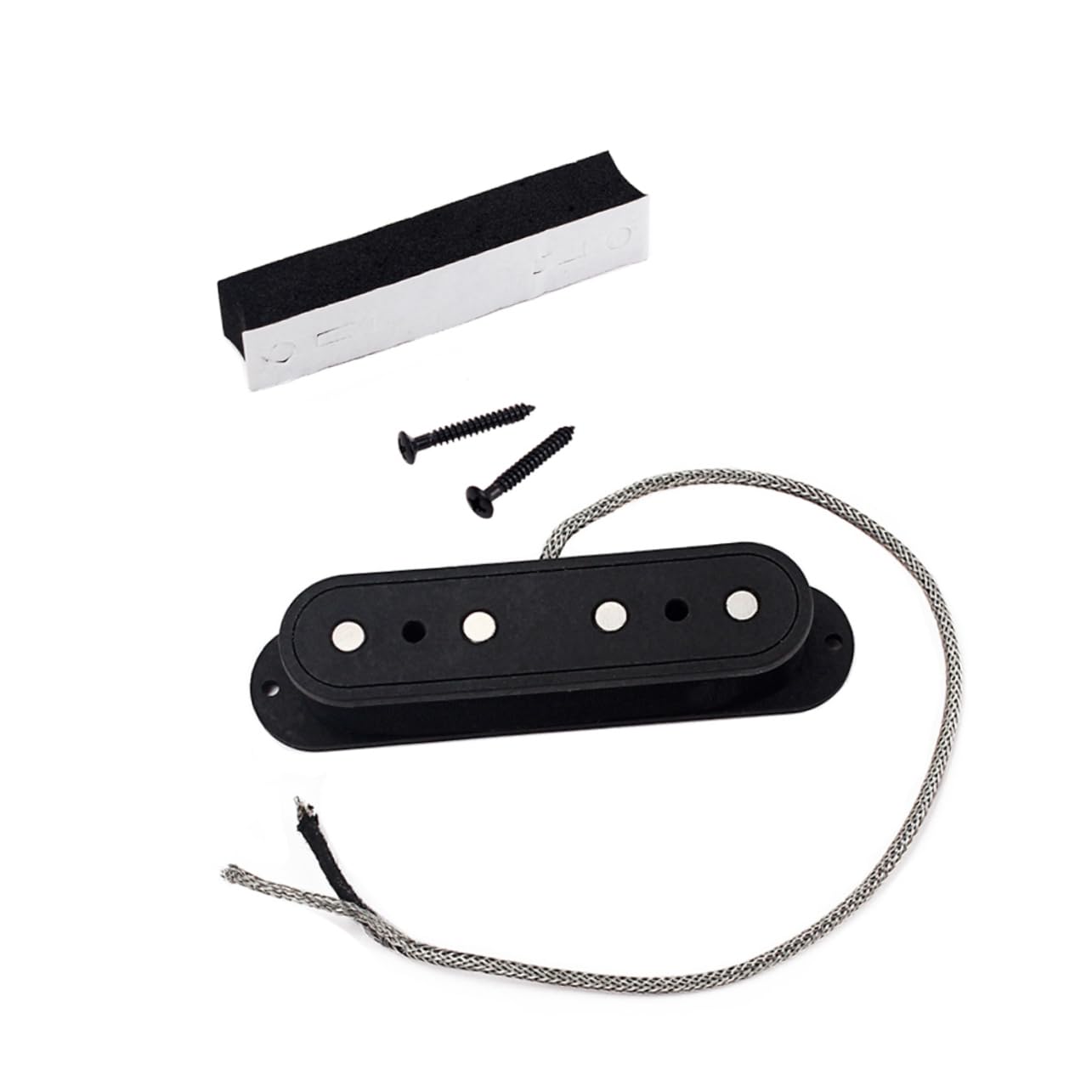 4-saiten Bass Tonabnehmer Schwarz für E-bass Gmb23