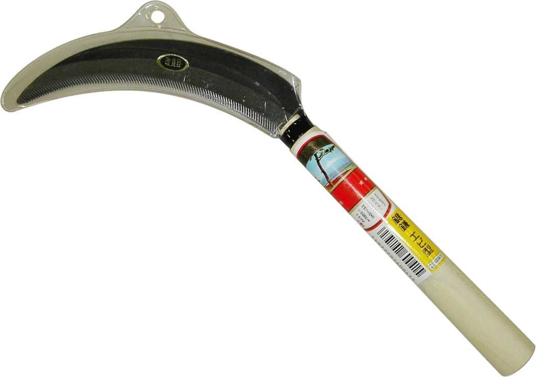 エビ吉さま Amazon | 千吉 鋸鎌 エビ型 165mm | かま