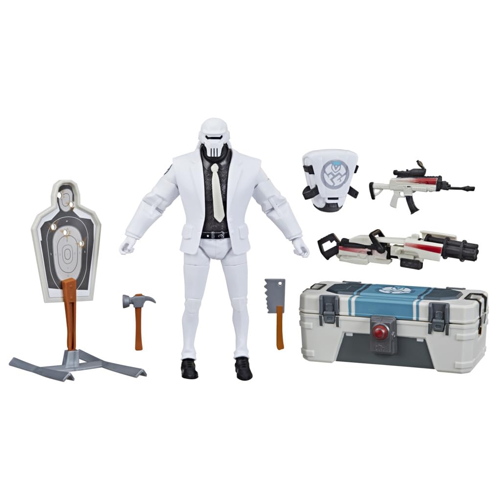 Fortnite Victory Royale Series Brutus (Ghost) Deluxe Pack - Personaggio d'azione da collezione con accessori, a partire da 8 anni da 6"