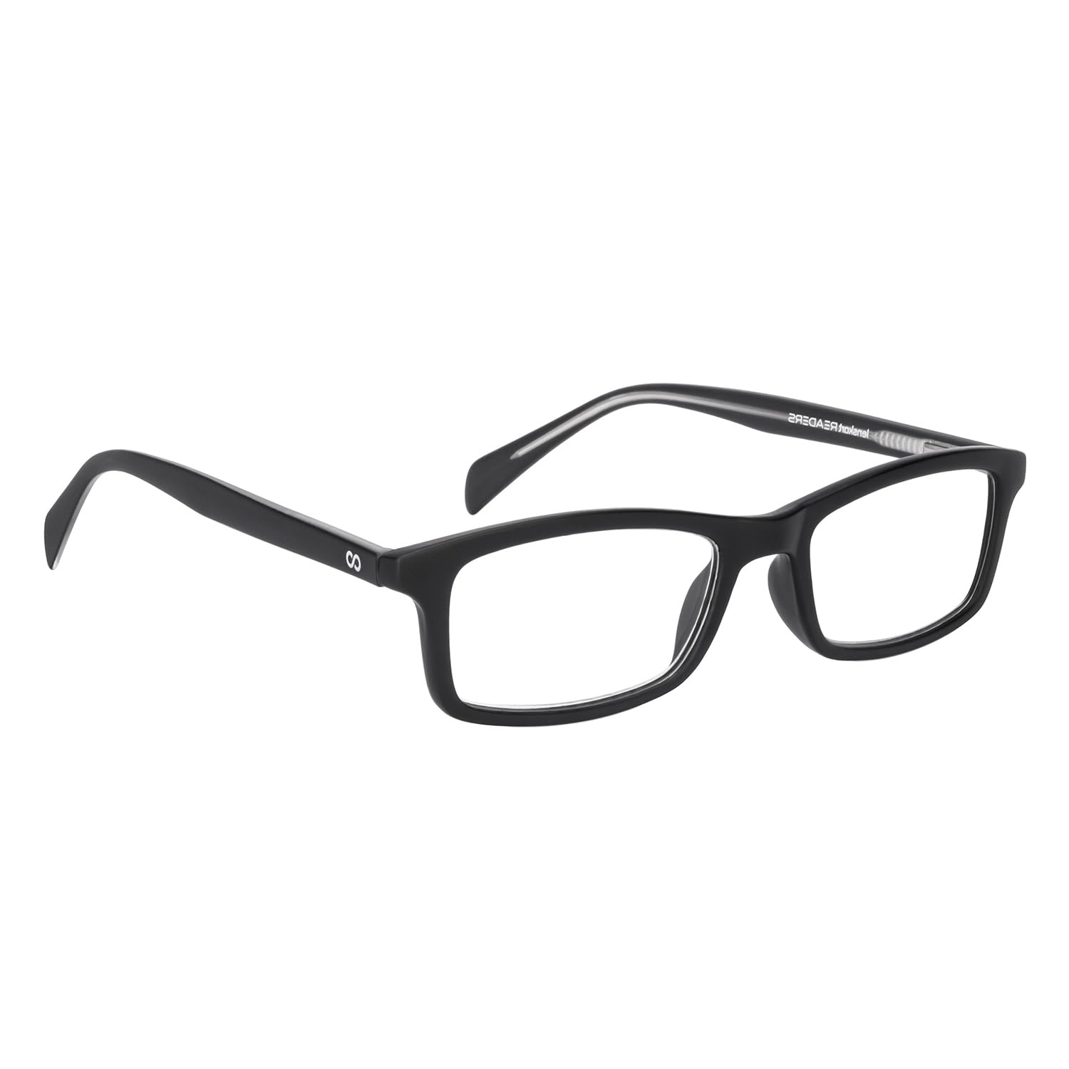 Lenskart READERS | Black Rectangular Full Rim Reading Eyeglasses | For Men & Women | For 2 Power | LR E11058-image-23