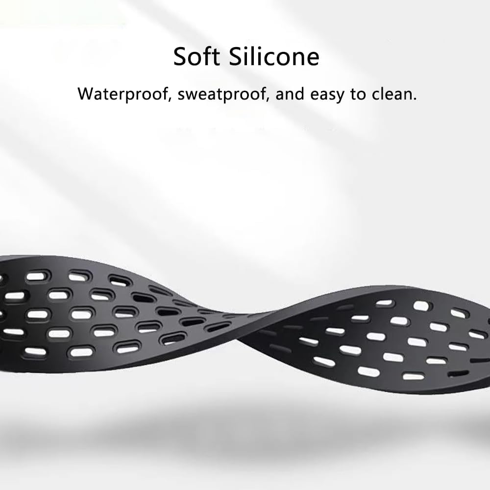 Silicone Strap for Xiaomi Redmi Watch 6/Watch 5/Watch 4/Smart Band 10 Pro/9 Pro/Band 8 Pro, Soft Silicone Replacement Band, Magnetic Closure Strap, Adjustable Wristband for Men & Women image 5