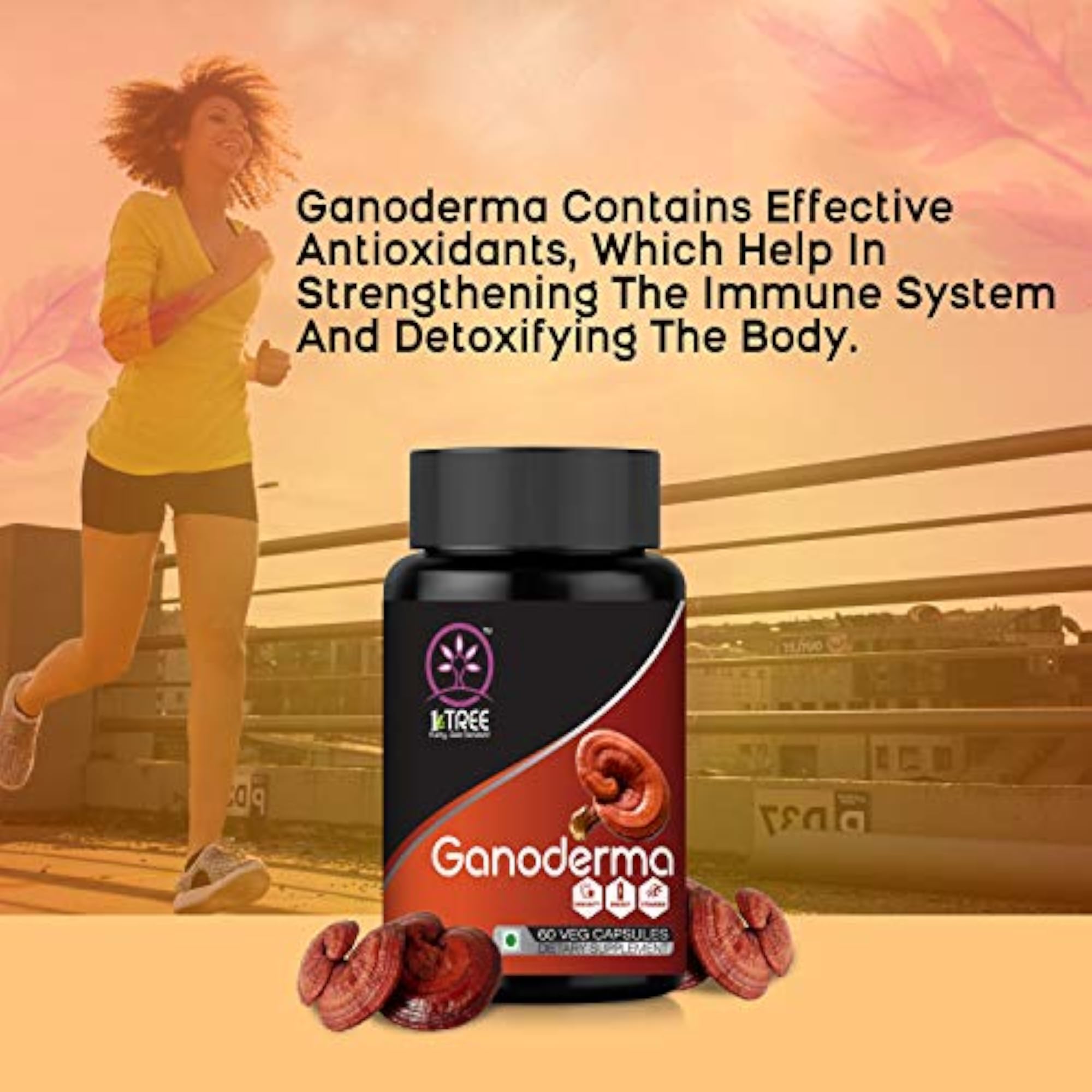 Ganoderma Capsules: Immune Support & Vitality Boost