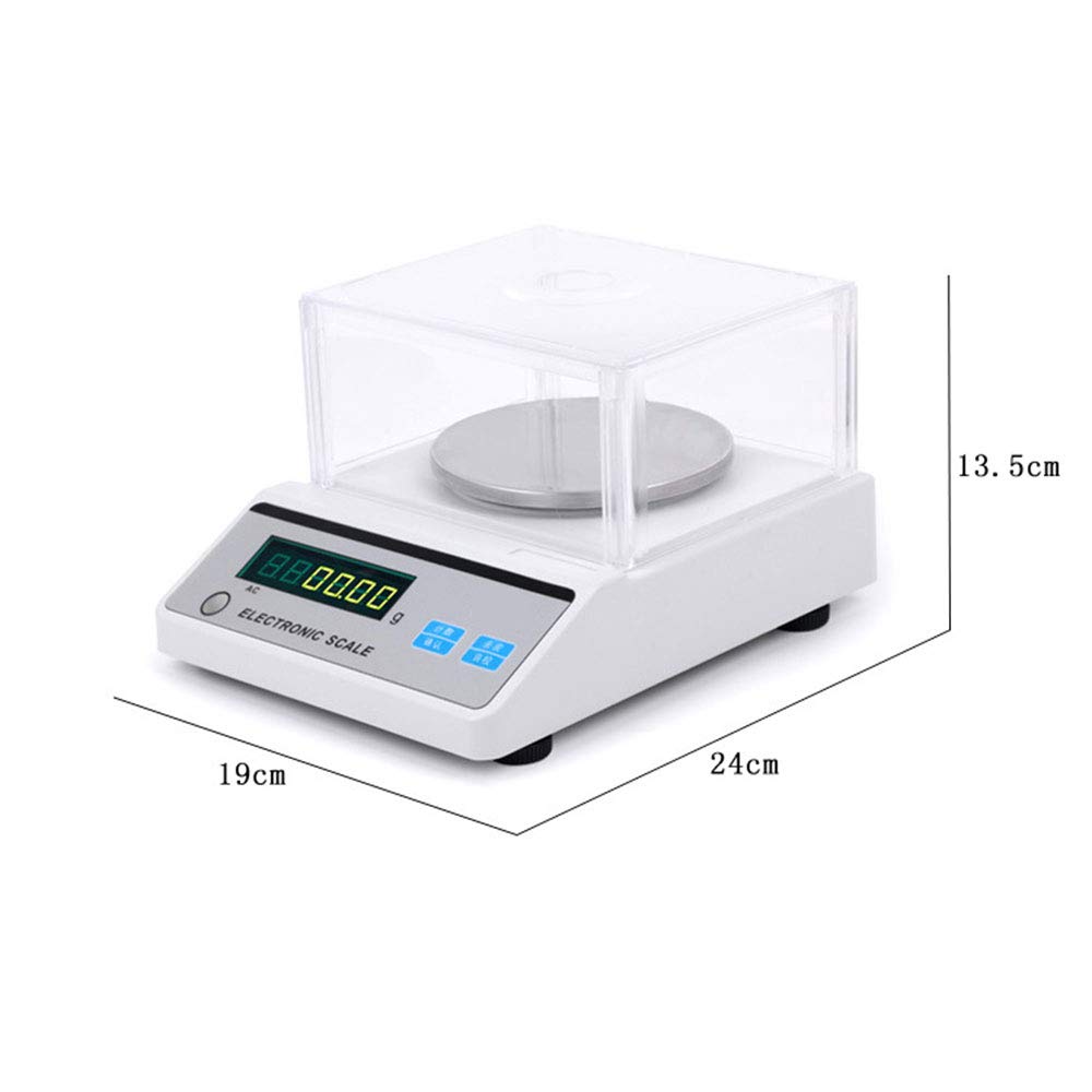 Balanzas de precisión para laboratorio Balanzas analíticas de precisión de 0,001 g Pesaje digital Calibración interna automática Diseño ultracompacto Célula de carga electromagnética USB，300 g/0,001 g
