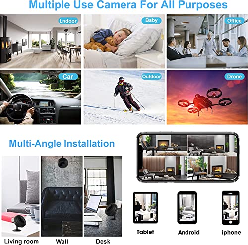 Image of 4K Security Cam with Night Vision and Built-in Battery Camera, Home /Office Camera Wireless Technology for Phone App Monitor GTYT